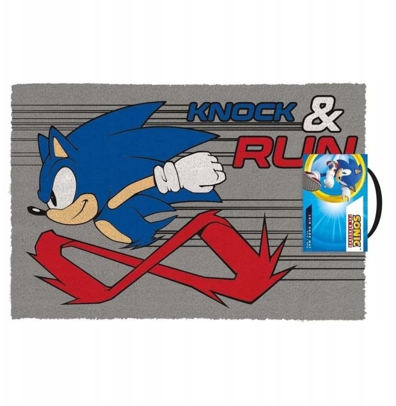 Knock&Run Wycieraczka Sonic The Hedgehog