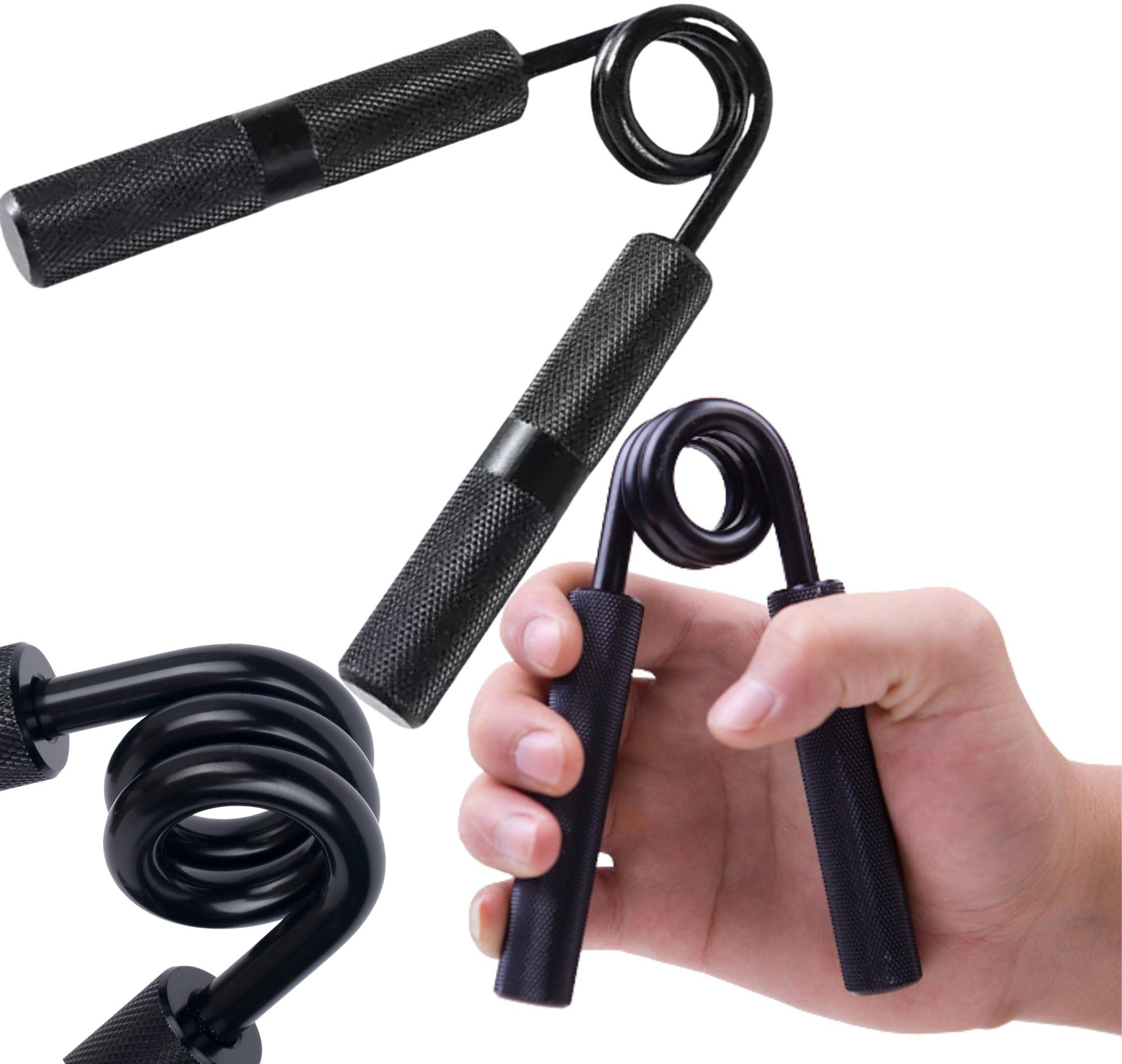 Poręczny Ściskacz Trenażer Do Rąk Aluminiowy 70 Kg