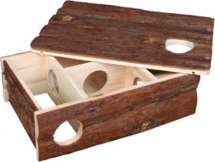 Trixie Domek drewniany dla chomika "Leif", 35×11×25 cm