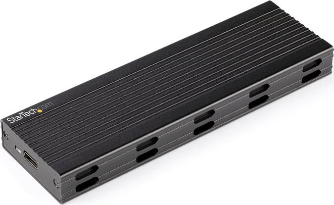 Kieszeń StarTech StarTech SM2E1BMU31C obudowa do dysków twardych Obudowa SSD Czarny M.2