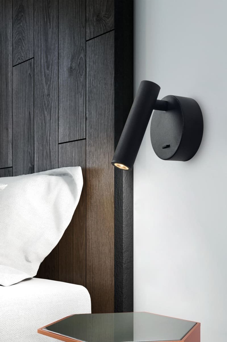 WALL LED LIGHT LUCA 4W BLACK