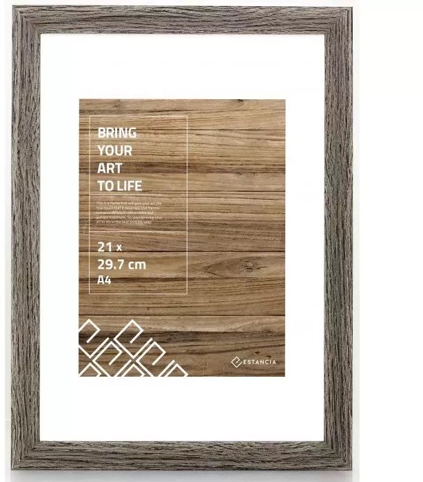 Ramka Pagaminta Lietuvoje Rėmas 70x100, 2015 pilka