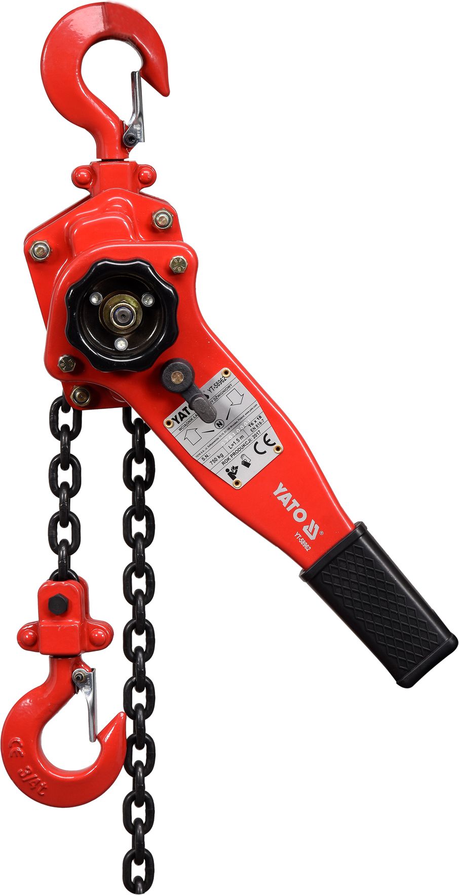 Yato Wyciągarka łańcuchowa dźwigniowa 750kg (YT-58962)