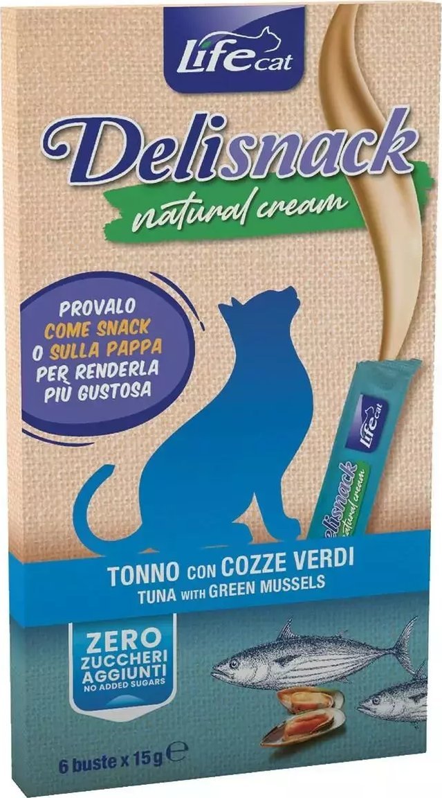 Life Pet Care Life Cat Pasta dla Kota Tuńczyk 6x15g