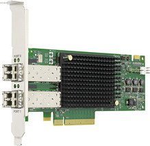 Kontroler Broadcom Broadcom LPe32000 Serie Emulex G6 Netzwerkkarte Fiber Channel Adapter Dual-Port SFP+ 28 Gbit LP LPE32002-M2
