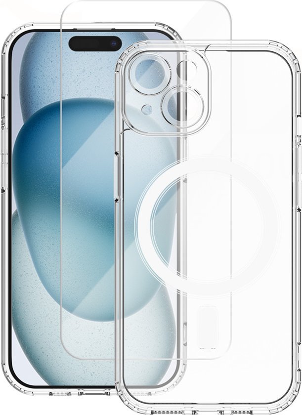 VMAX Vmax Zestaw Nakładka Mag + Szkło 2,5D Premium Do Iphone 12 6,1"