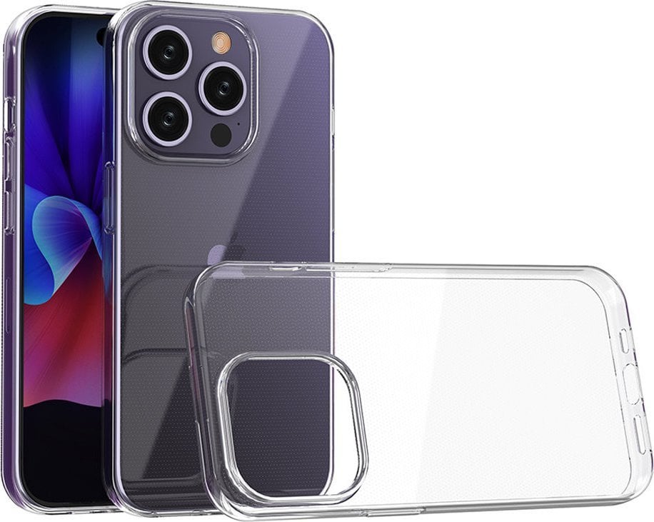 Hurtel Etui iPhone 15 Pro z serii Ultra Clear w kolorze przezroczystym