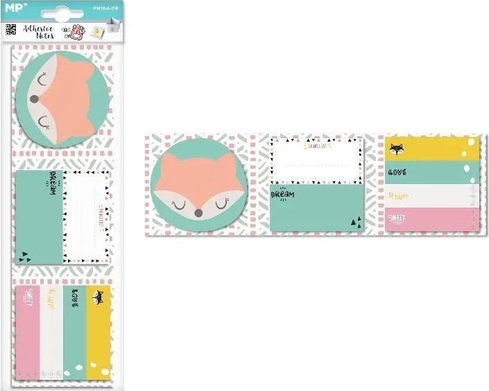 Karteczki samoprzylepne lisek