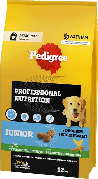 Pedigree Junior Professional Nutrition 12 kg