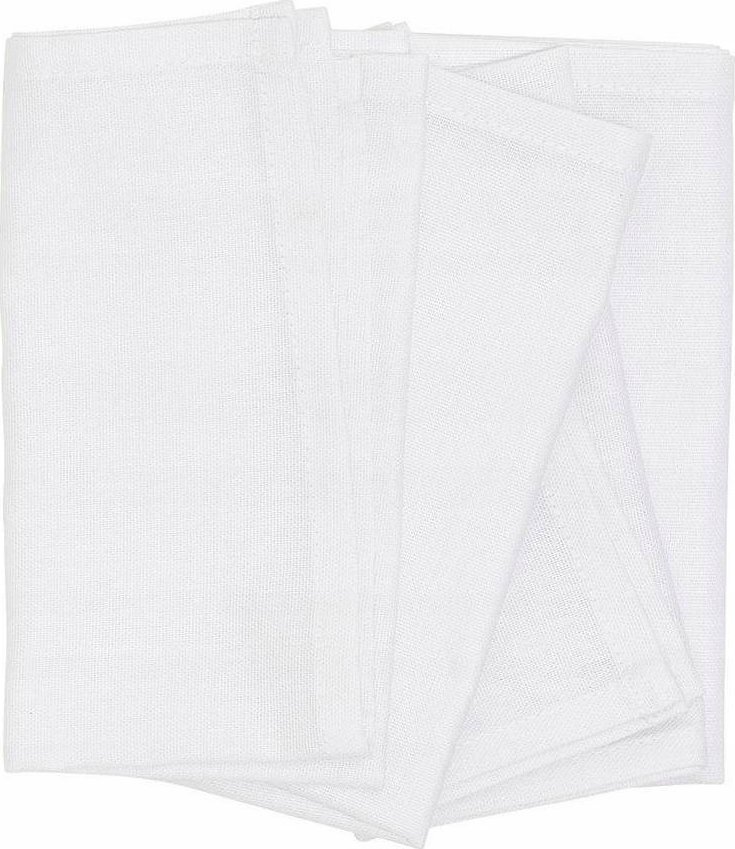 TODAY Serwetki bawełniane Uni, 4 sztuki, 40 x 40 cm