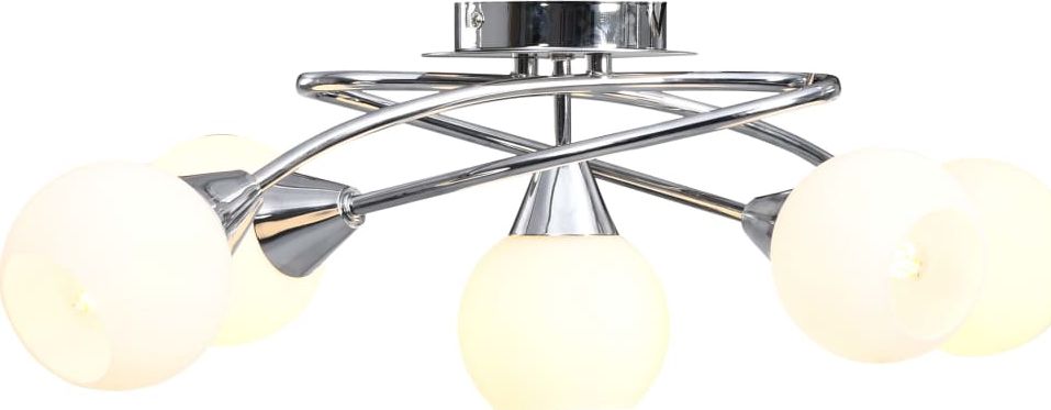 Lampa sufitowa Lumes Lampa sufitowa ceramiczna z okrągłymi kloszami - EX215-Meliva