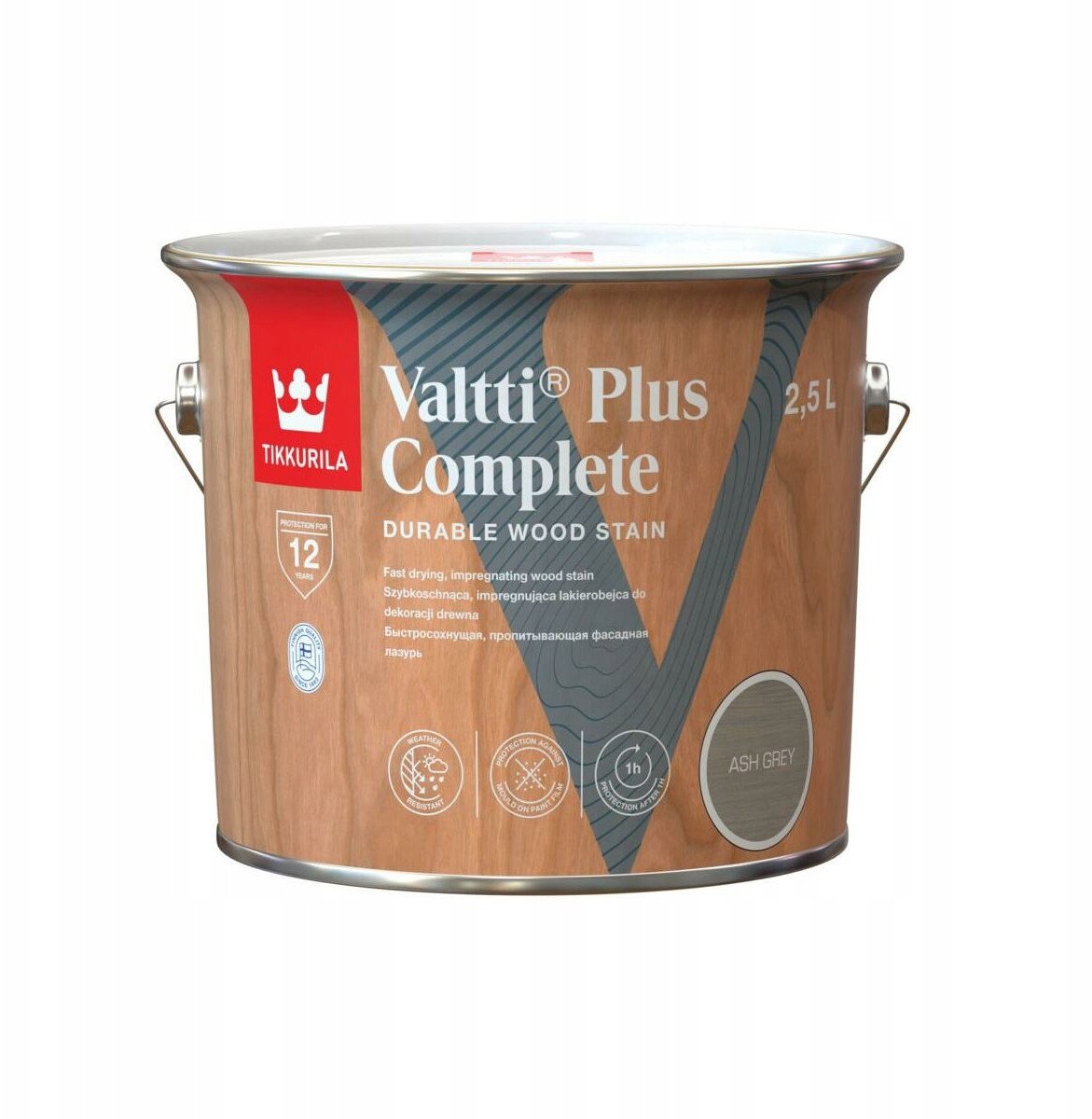 Tikkurila VALTTI PLUS COMPLETE ASH GREY 2.5L