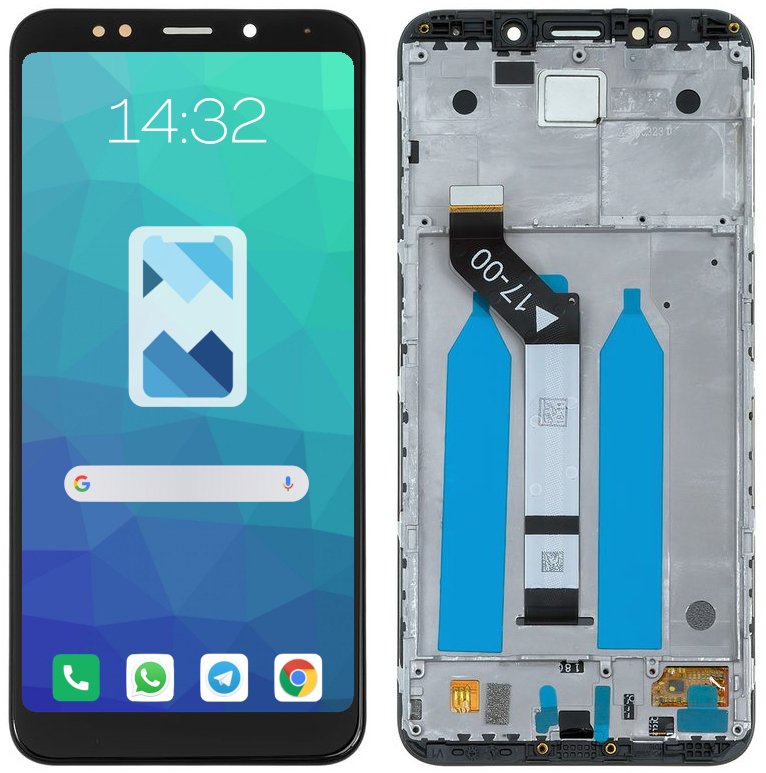 Wyświetlacz do Xiaomi Redmi 5 Plus LCD Ekran Ramka