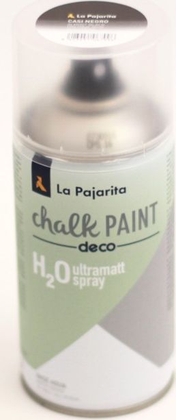 La Pajarita Farba Kredowa w Sprayu Prawie Czerń