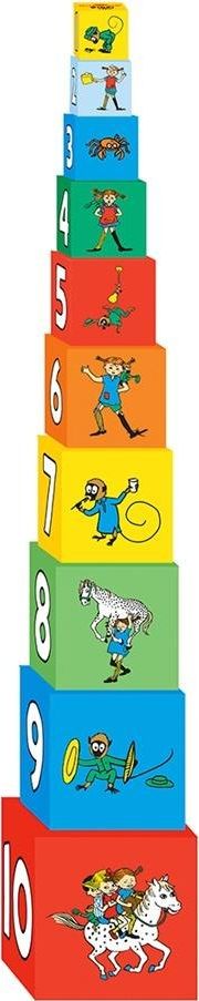 Barbo Toys Wieża Kartonowa Piramida Pippi Langstrumpf