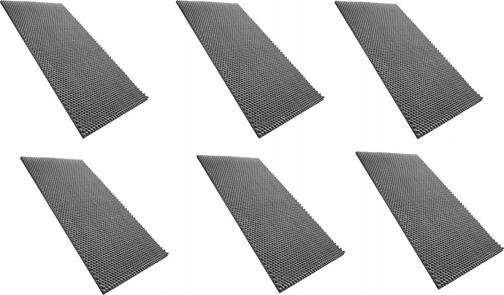 Panele akustyczne KOSTKI wypukłe 4m2 ABSORBER dźwięku idealne do SALONU