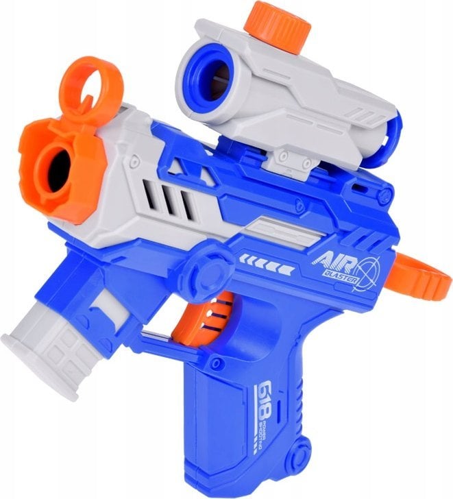 Jokomisiada Zestaw Pistolet z celownikiem na miękkie piankowe naboje 6 szt. ZA5152