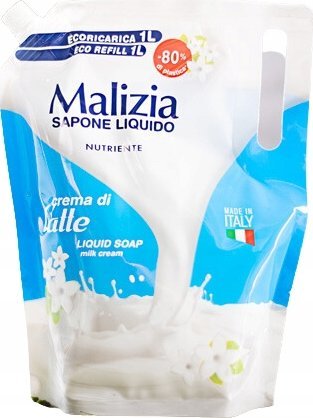 Malizia Mydło w płynie Crema do Latte 1000 ml