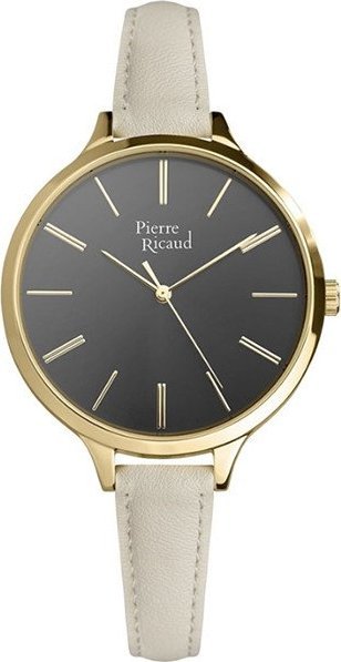 Zegarek Pierre Ricaud Zegarek damski Pierre Ricaud P22002.1V17Q beżowy
