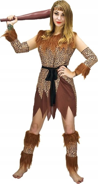 Korbi PRZEBRANIE KOSTIUM JASKINIOWIEC JASKINIOWCA DAMSKI