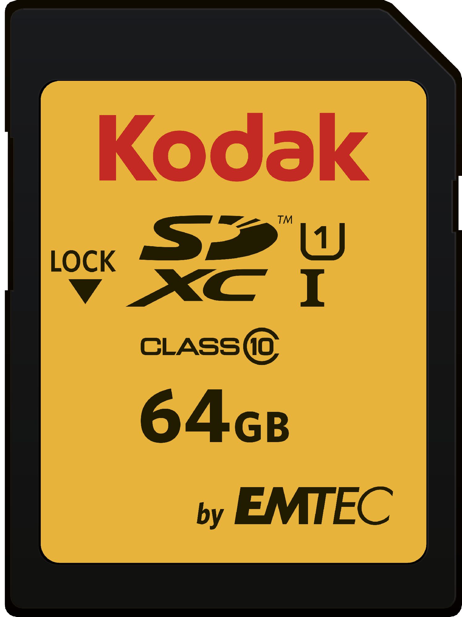 Karta Kodak 580X SDXC 64 GB Class 10 UHS-I/U1 (EKMSD64GXC10K)