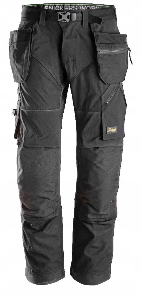 Snickers arbejdsbuks str. 48 - sort stretch m/hylsterlommer - 6902