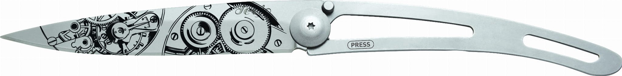 DEEJO Nóż składany Zegarmistrz TATTOO 37 g 1AK010
