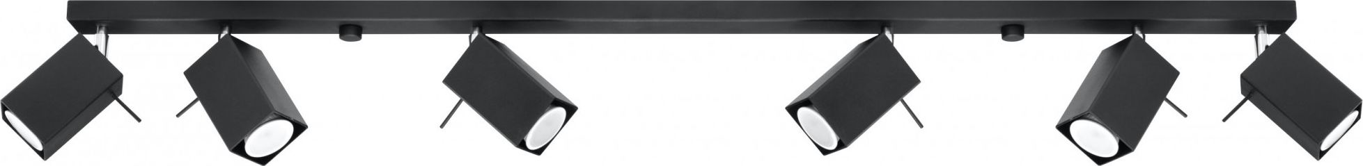 Lampa sufitowa Lumes Czarny plafon LED regulowany - EX515-Merids