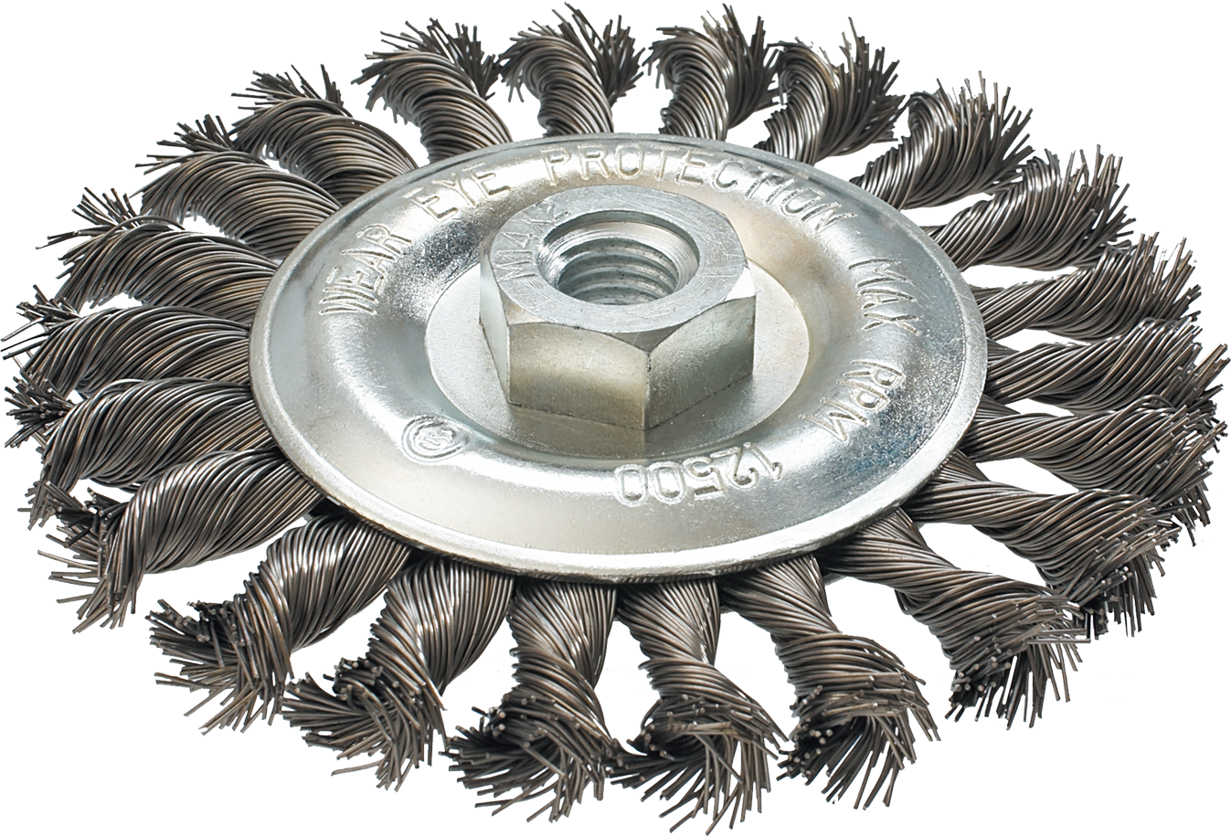 Graphite Szczotka druciana tarczowa 115mm x M14 INOX - 57H596