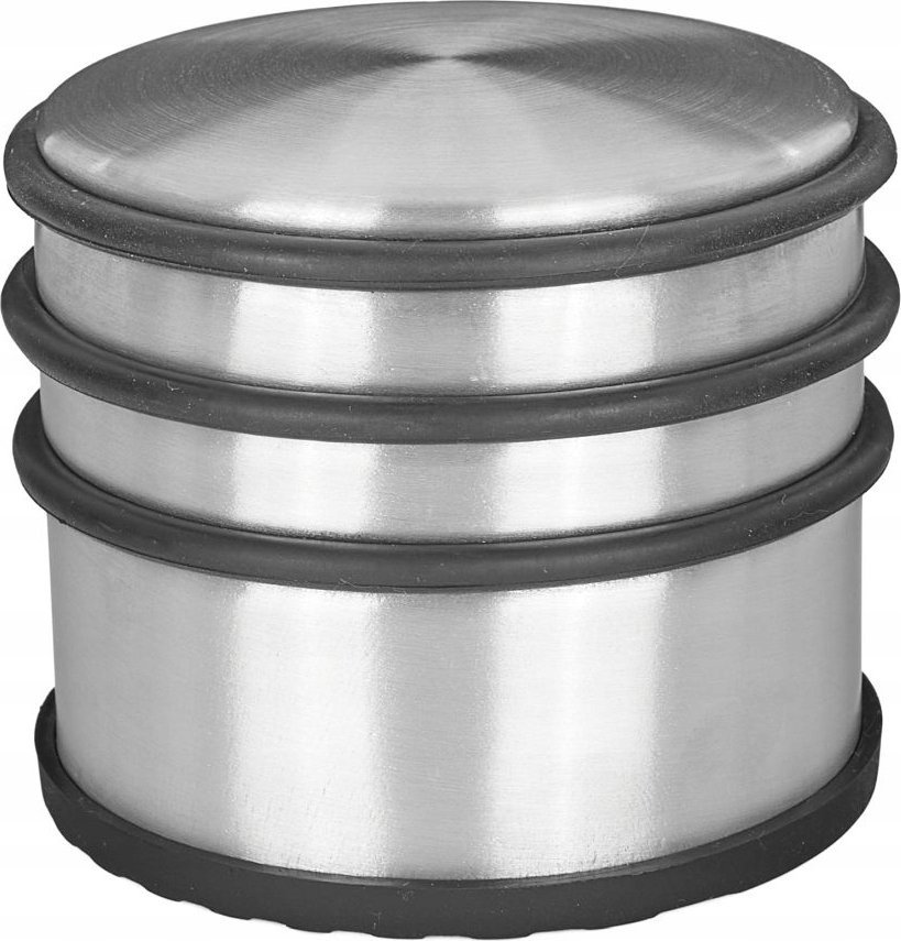 Geko Odbojnik do drzwi wolnostojący – wysoki (kolor: szczotkowany nikiel) (12)