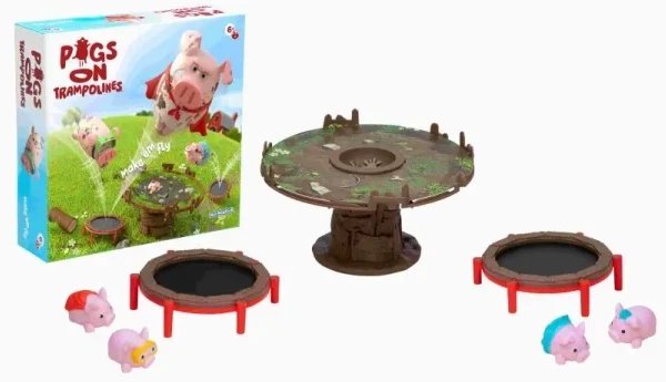 GRA ŚWINIE NA TRAMPOLINIE (PL) - podstawa - LUCKY DUCK GAMES