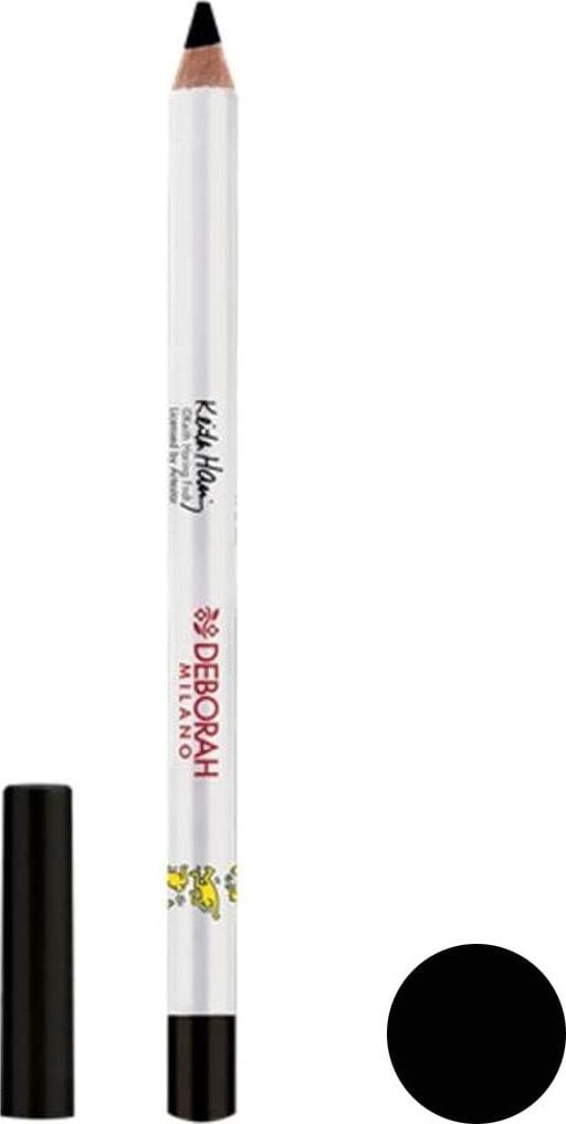 Deborah Deborah, 24 Ore Keith Haring, Gel Pencil Eyeliner, Black, 1.5 g For Women