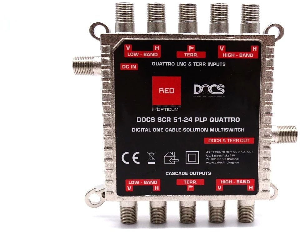 Multiswitch Opticum RED DOCS SCR 51-24 PL