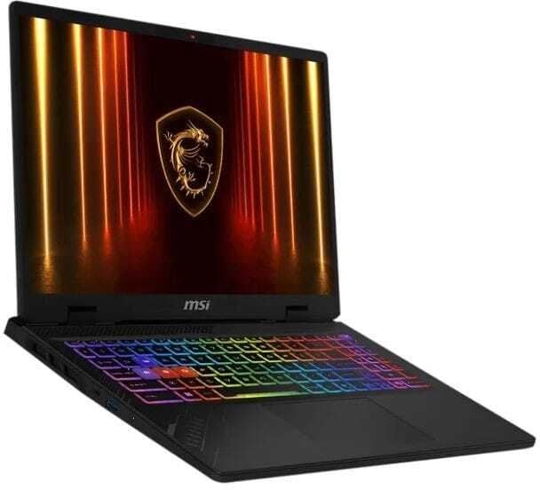Laptop MSI Crosshair A16 HX D7WFKG-077X - Ryzen 9 7945HX | 16" | 32GB | 2TB | No OS | RTX 5060