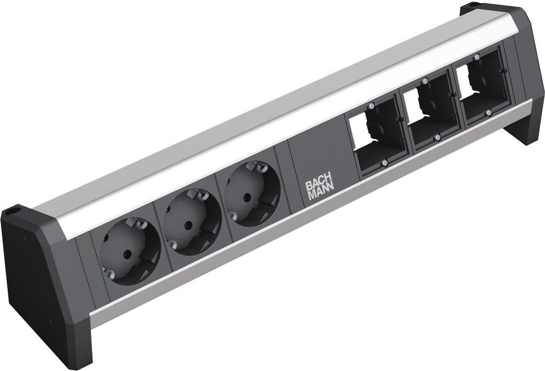 Listwa zasilająca Bachmann Bachmann DESK 3x Gniazda 3xABD GST18 - 902.002