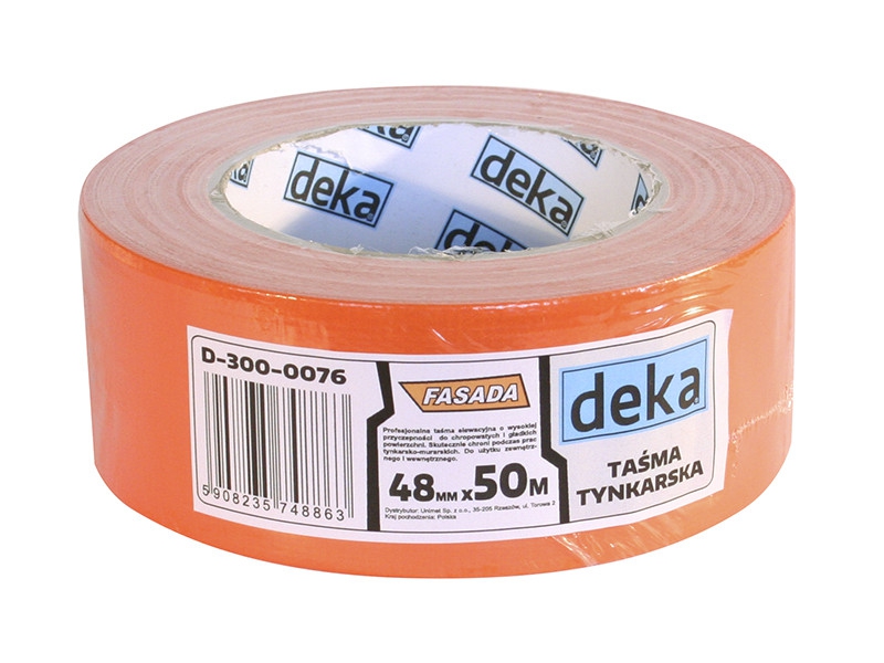 Deka Taśma tynkarska Fasada 48mm x 20m pomarańczowa (D-300-0075)