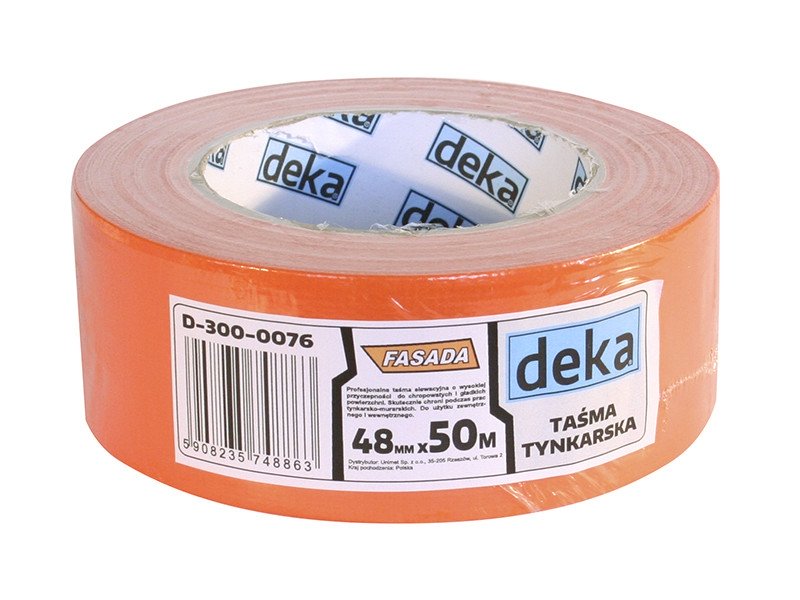 Deka Taśma tynkarska Fasada 48mm x 20m pomarańczowa (D-300-0075)