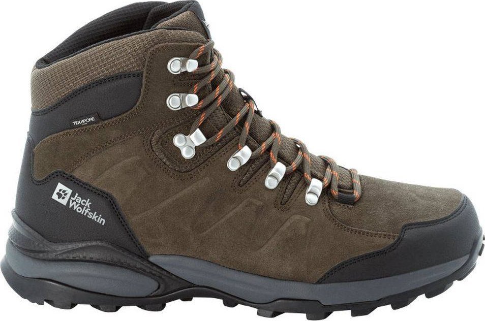 Buty trekkingowe męskie Jack Wolfskin Buty trekkingowe męskie Jack Wolfskin REFUGIO TEXAPORE MID M (4049841_4287) 42.5