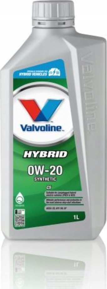 Valvoline Alyva varikliui HYBRID C5 0W20 1L, Valvoline