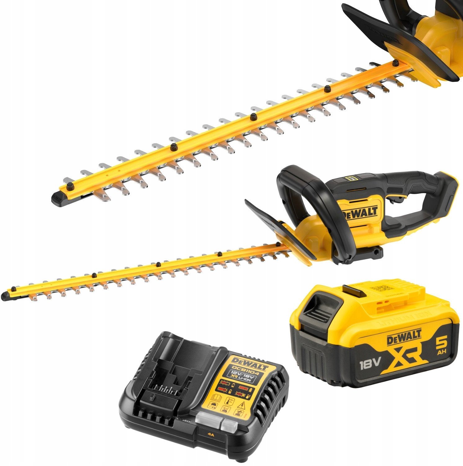 DEWALT NOŻYCE DO ŻYWOPŁOTU 18V DCMHT562P1 550mm 19mm 1x5,0Ah