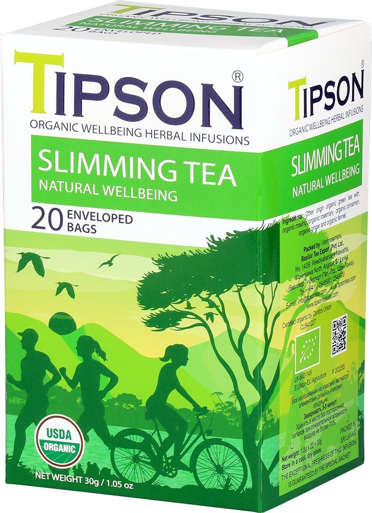 Tipson Herbata organiczna Slimming 20 saszetek