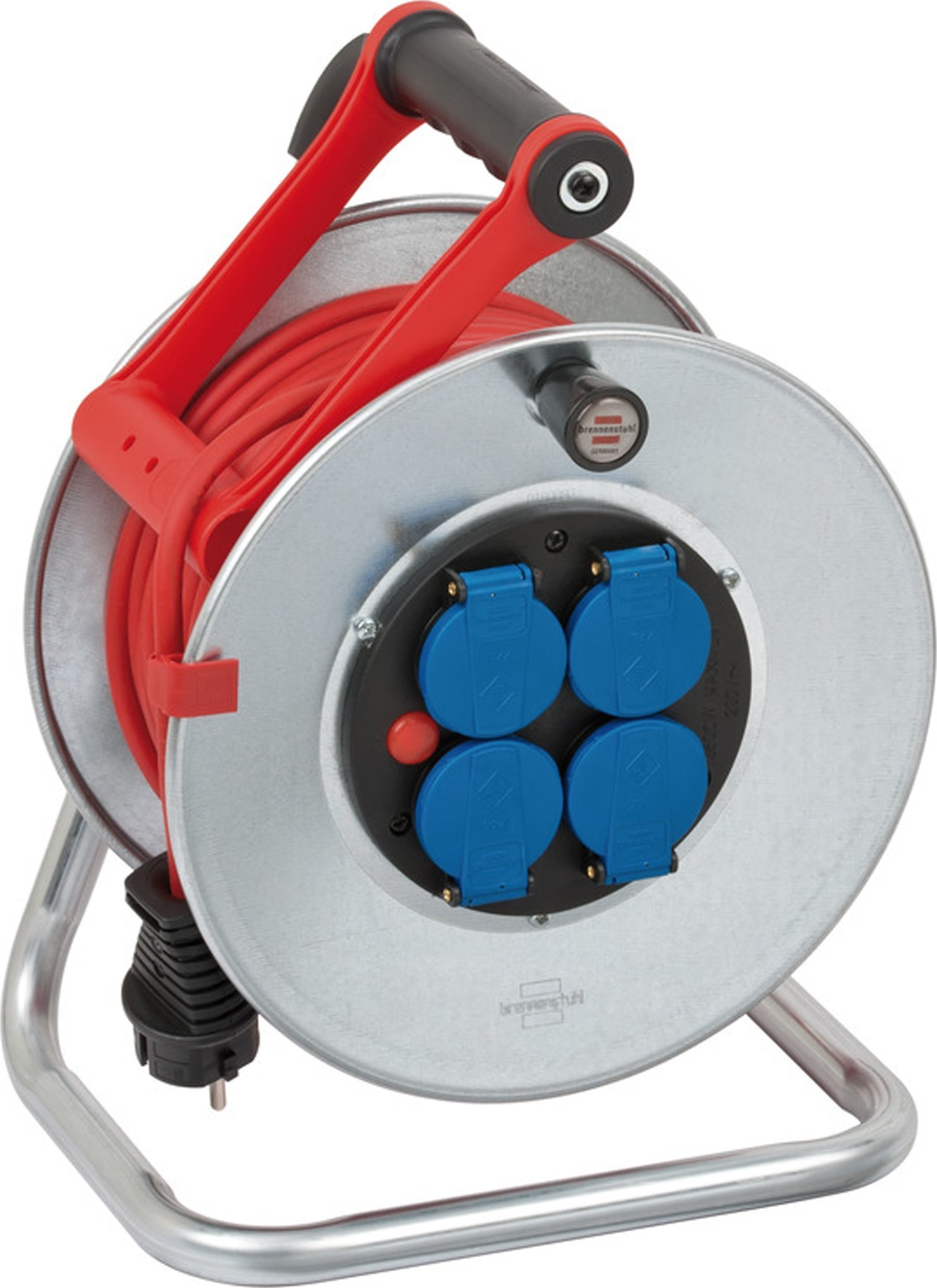 Brennenstuhl BRENNENSTUHL PRZEDŁUŻACZ BĘBNOWY STALOWY GARANT S, IP44, 25M, KABEL RN 2,5MM2