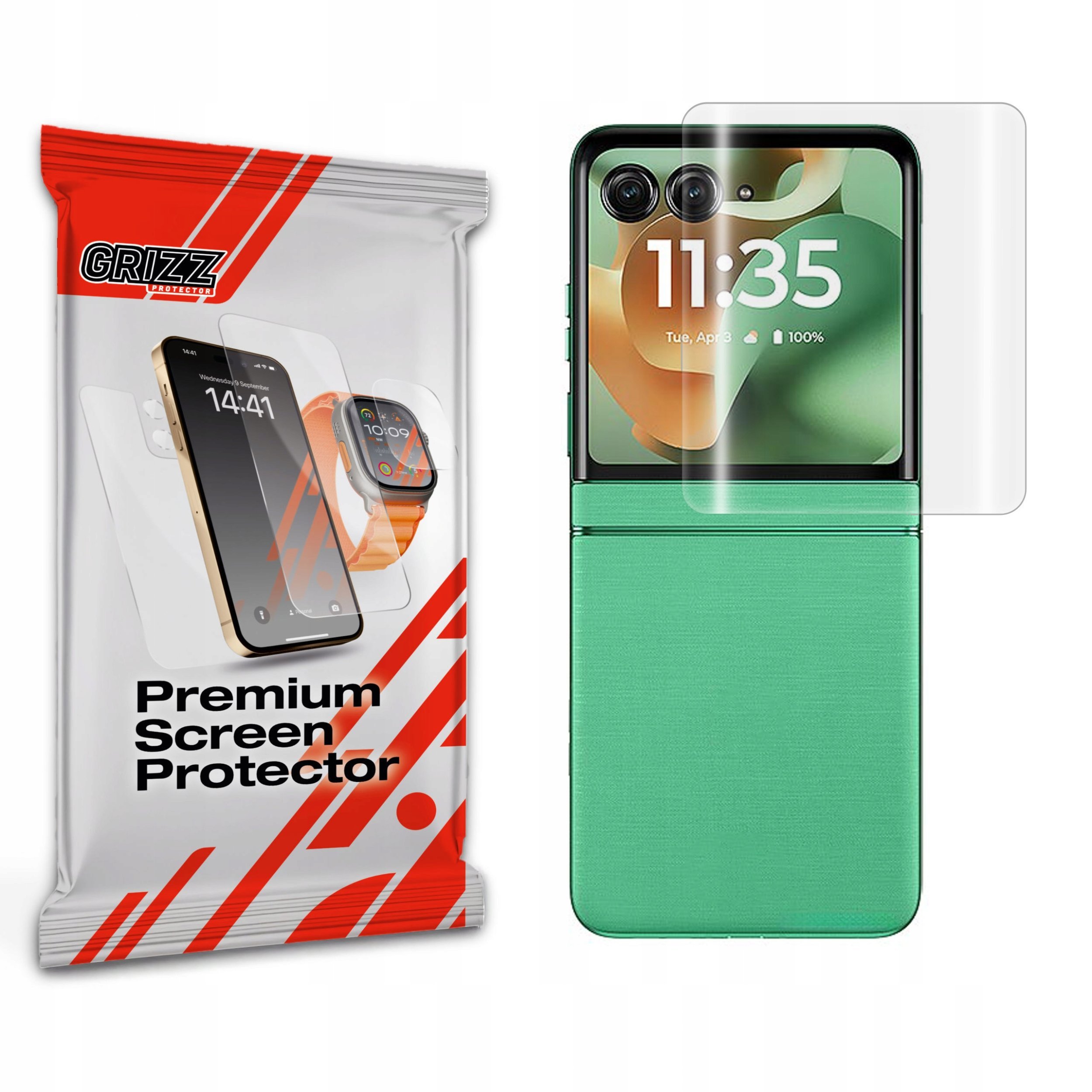 Folia hydrożelowa GrizzGlass Hydrofilm do Motorola Razr 60