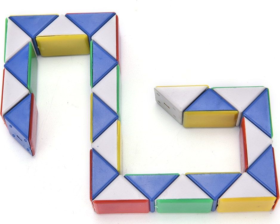 Ikonka Układanka Magiczny wąż kostka łamigłówka snake