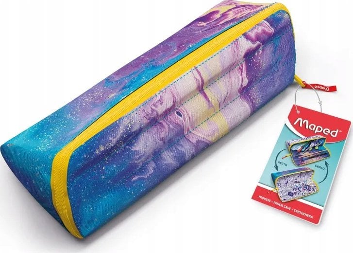 Piórnik Teka Piórnik Trendy do pokolorowania różowy