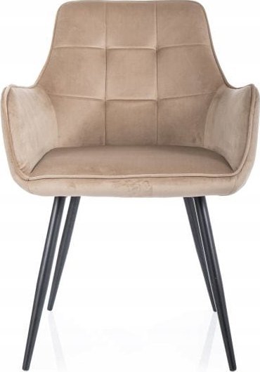 Signal Krzesło do salonu LEMON VELVET beżowe