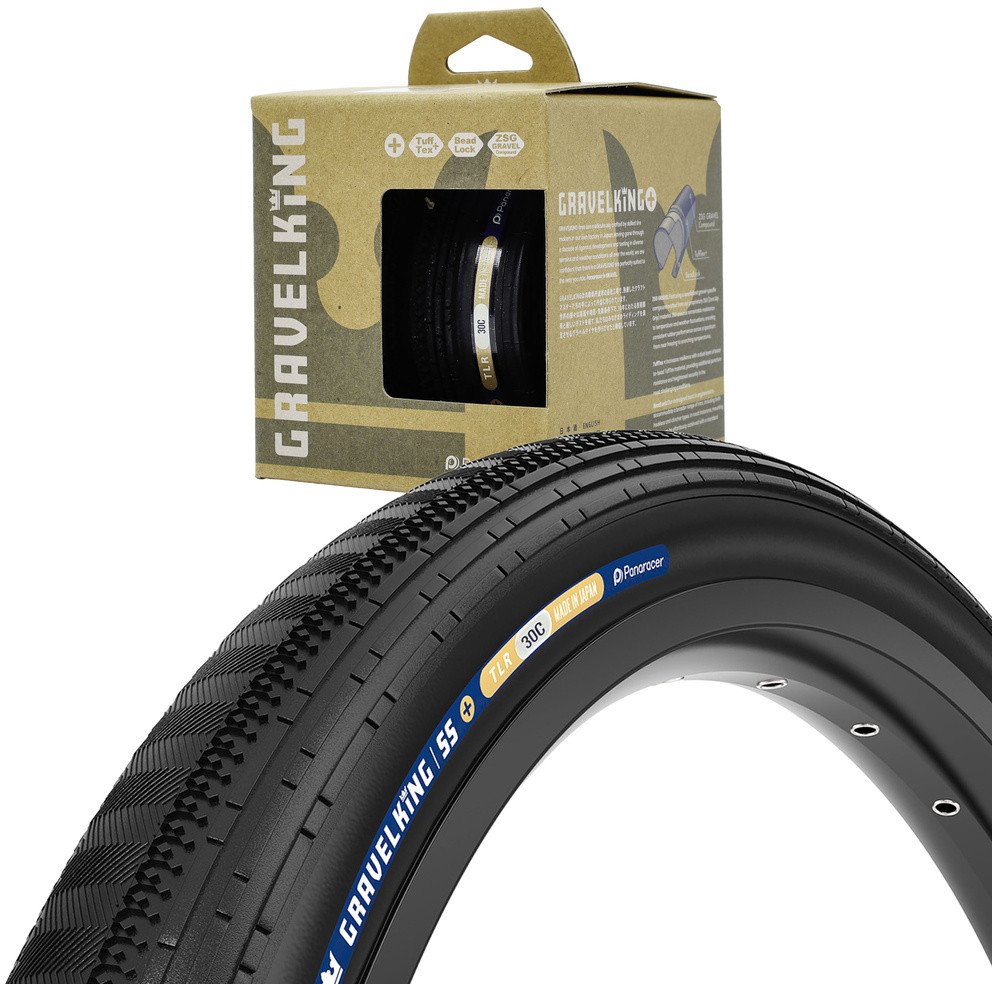 Opona Panaracer GravelKing SS+ 700x30C czarna, aramid, zwijana