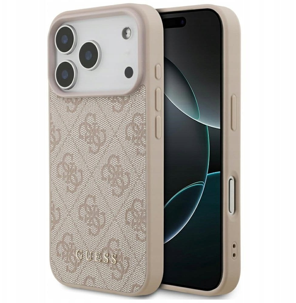 Guess 4G Classic Case for iPhone 17 Pro Pink
