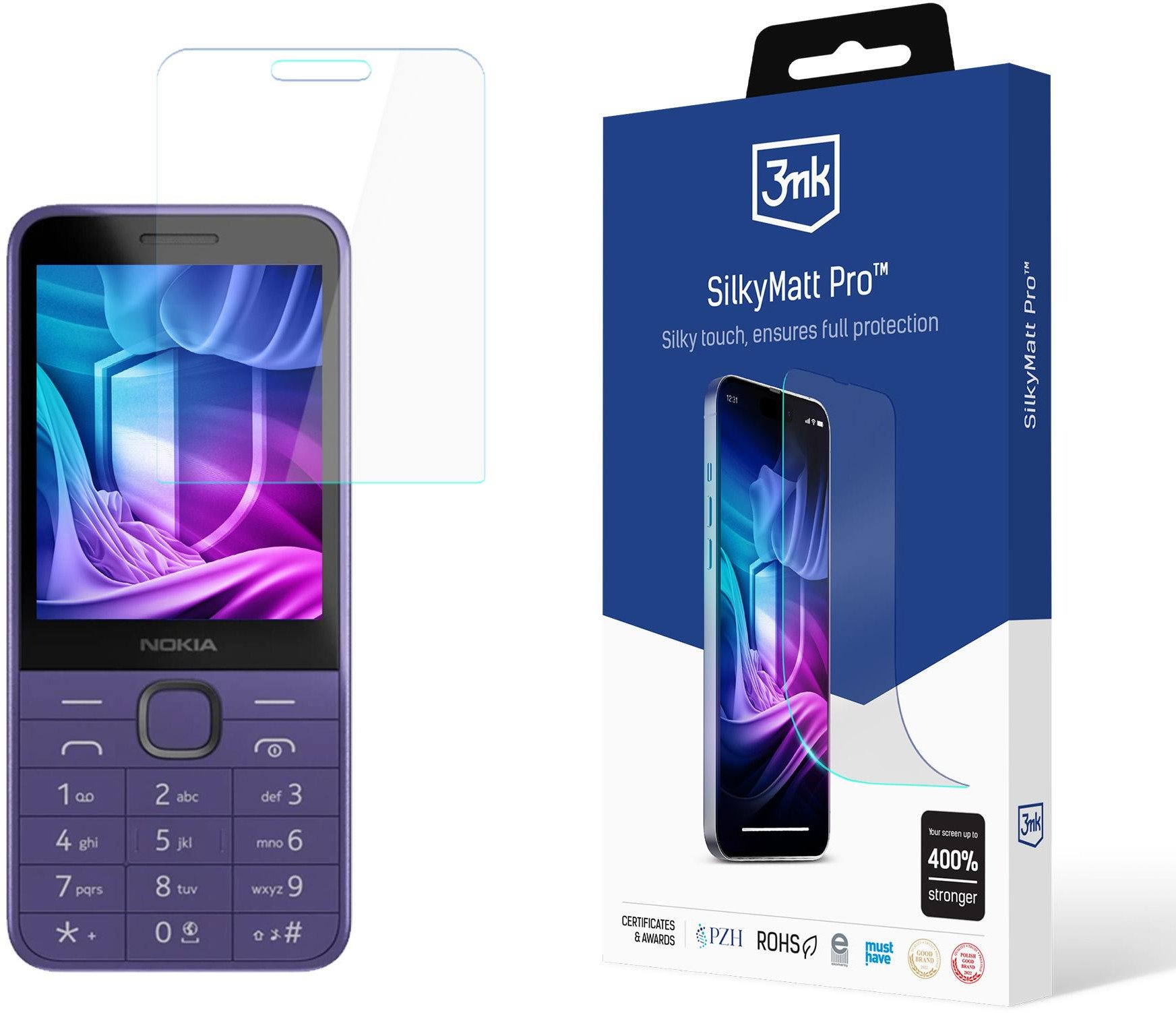 NOKIA 235 4G / 215 4G (2024) - 3MK SILKY MATT PRO