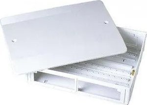 Inspekcyjna skrzynka naścienna z tworzywa sztucznego 500 x 250 x 90